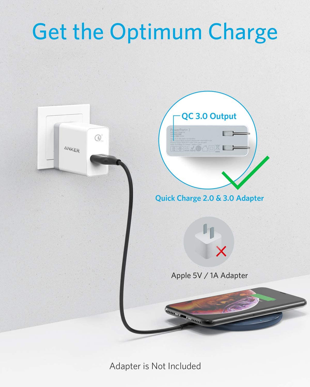 Anker <b>313</b> Wireless Charger (Pad)