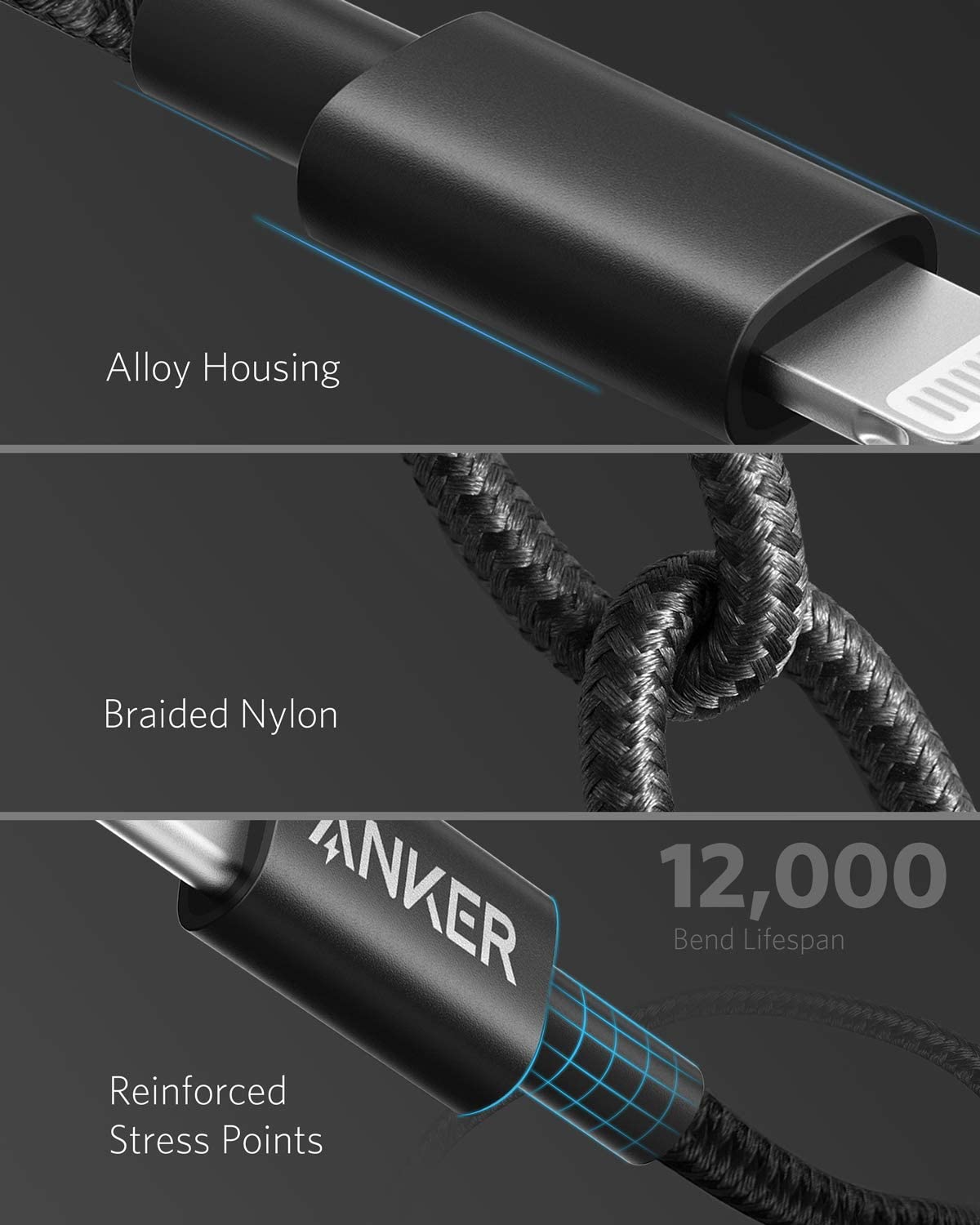 Anker <b>331</b> USB-C to Lightning Cable