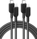 Anker <b>310</b> USB-C to Lightning Cable (6 ft, 2-Pack)