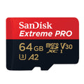 Original Sandisk Extreme Pro Micro SD Card up to 170MB/s A2 V30 U3 64GB 128GB Sandisk TF Card Memory Card With SD Adapter